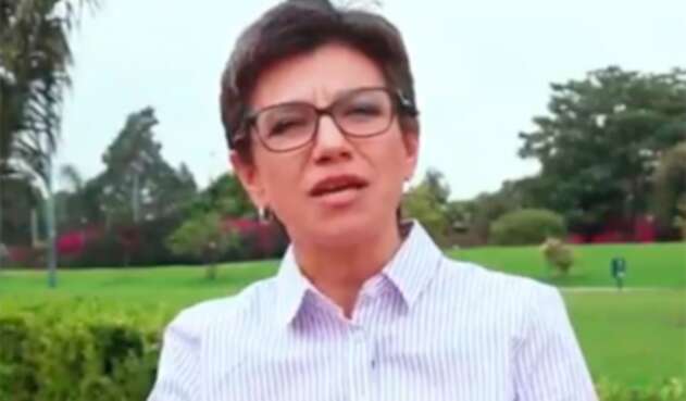 Claudia López, candidata a la Alcaldía de Bogotá