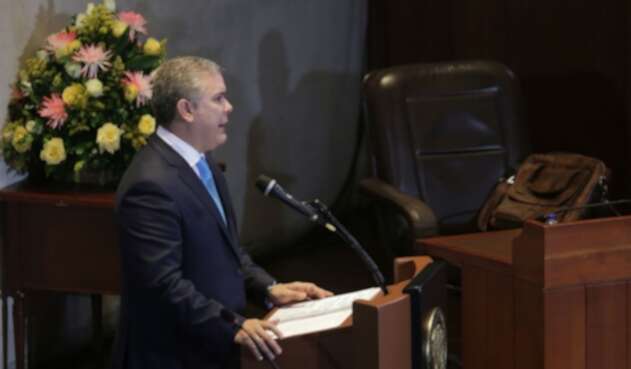 Presidente Iván Duque ante la Corte Constitucional Presidente Iván Duque ante la Corte Constitucional