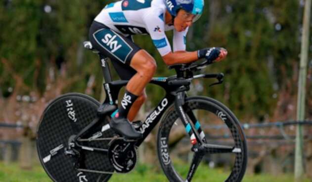 Egan Bernal, ciclista del Sky Tem Egan Bernal, ciclista del Sky Tem