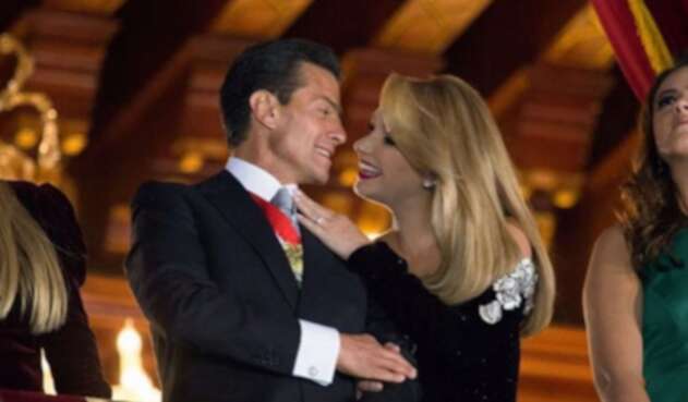 Enrique Peña Nieto y Angélica Rivera
