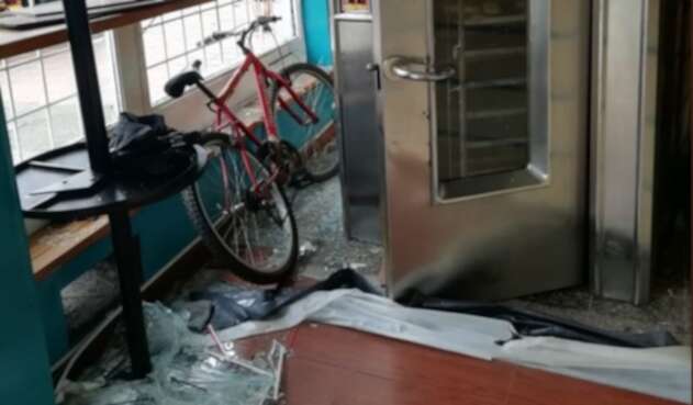 Explosión en panadería de Chapinero Explosión en panadería de Chapinero