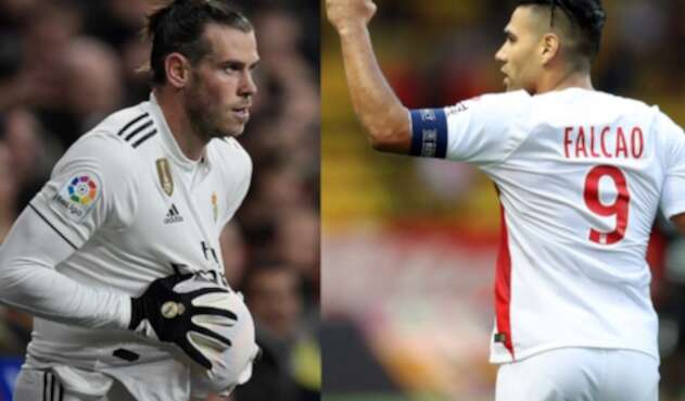 Gareth Bale y Radamel Falcao Gareth Bale y Radamel Falcao abandonarían a su respectivo equipo