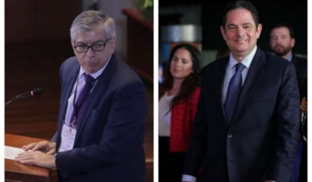 César Gaviria y Germán Vargas Lleras