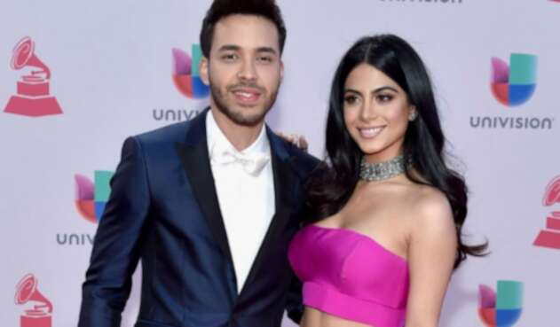 Prince Royce y su novia Emeraude Toubia