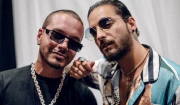 Maluma y J Balvin