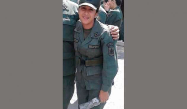 Katiuska Jamboos Reyes, primer teniente de la Guardia Bolivariana de Venezuela