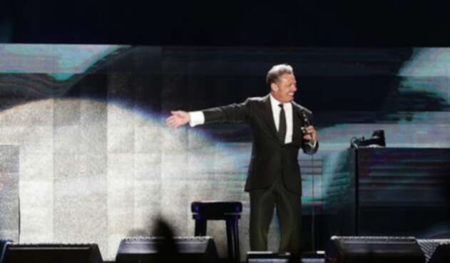 Luis Miguel en concierto en El Campín Luis Miguel en concierto en El Campín