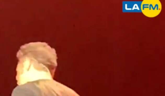 Luis Miguel durante su concierto en Panamá