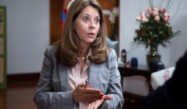 Marta Lucía Ramírez, vicepresidenta de la República