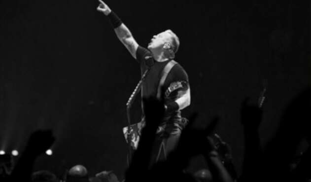 James Hetfield, vocalista de Metallica. James Hetfield, vocalista de Metallica.