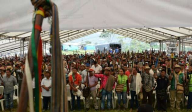 Minga indígena en el Cauca Minga indígena en el Cauca