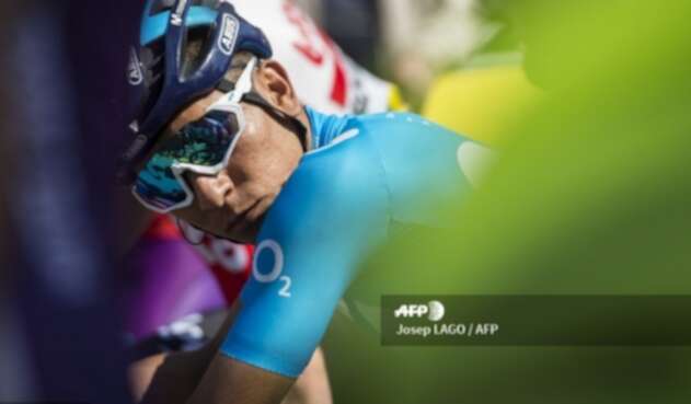 Nairo Quintana en la Vuelta a Cataluña