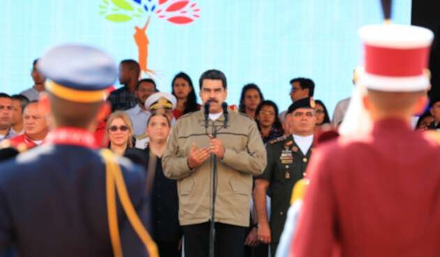 Nicolás Maduro, dictador venezolano, en Caracas