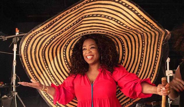 Oprah Winfrey lució artesanías colombianas