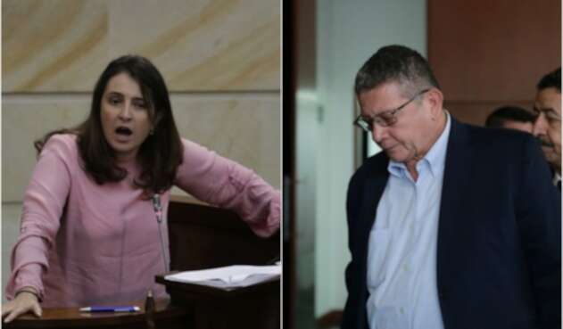 Paloma Valencia y Pablo Catatumbo, congresistas