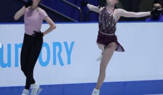 Lim Eun-soo y Mariah Bell