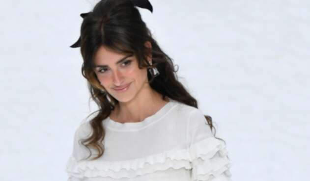 Penélope Cruz en desfile de Chanel