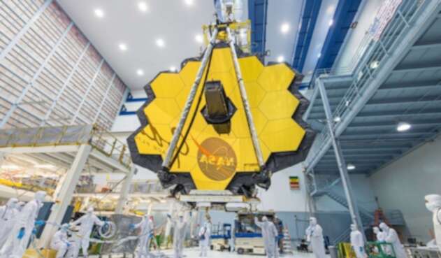 Telescopio James Webb que será lanzado al espacio por la NASA