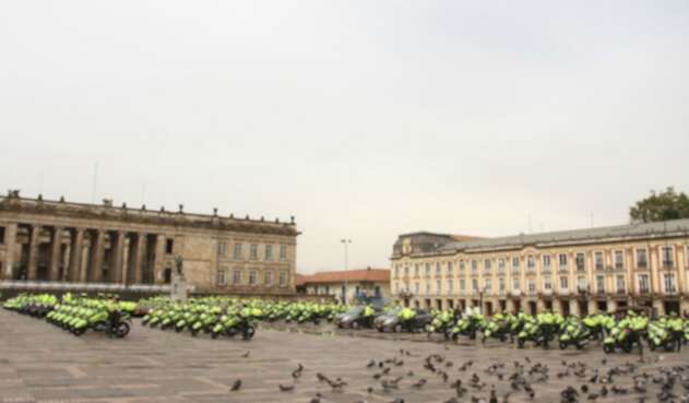 Policías en Bogotá Policías en Bogotá