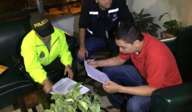 Capturan a joven en Medellín.