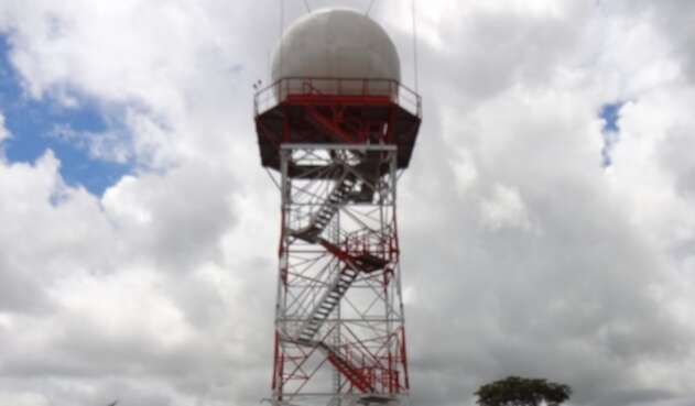 El nuevo radar meteorológico en San José de Guaviare ayudará en la prevención frente a desastres naturales.