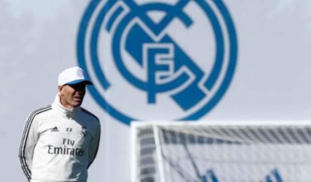 Zinedine Zidane regresó al Real Madrid Zinedine Zidane regresó al Real Madrid