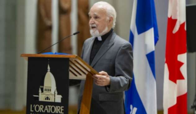 Padre Claude Grou, sacerdote apuñalado en Montreal
