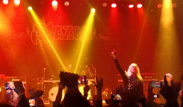 Saxon en Bogotá