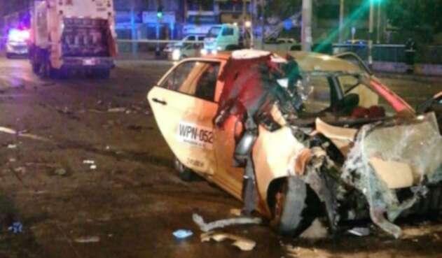 Una niña muerta y tres heridos graves deja accidente en las calles de Bogotá. Una niña muerta y tres heridos graves deja accidente en las calles de Bogotá.