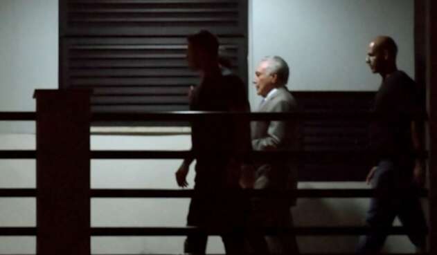 Michel Temer pasó su primera noche en prisión Michel Temer pasó su primera noche en prisión