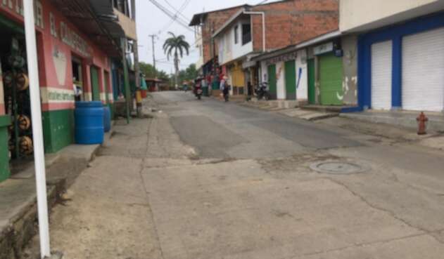 Población de Cáceres, en el Bajo Cauca antioqueño