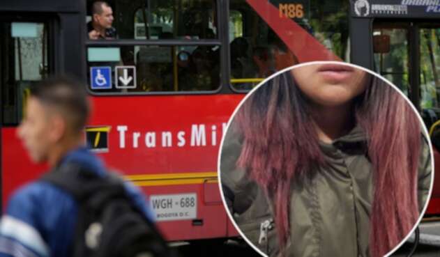 Joven narró como le cortaron el pelo en Transmilenio