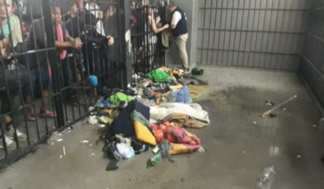 Disturbios en calabozo de estación de policía de Itagüí, Antioquia, dejan 14 personas lesionadas