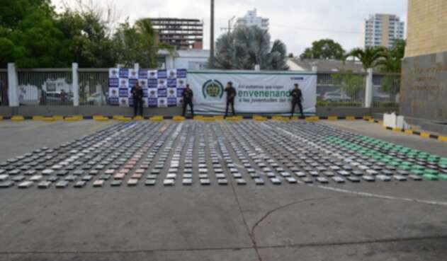 El estupefaciente está avaluado en cinco mil millones de pesos.