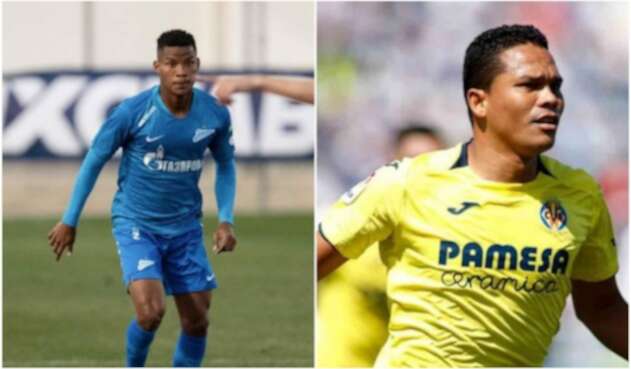 Wilmar Barrios y Carlos Bacca