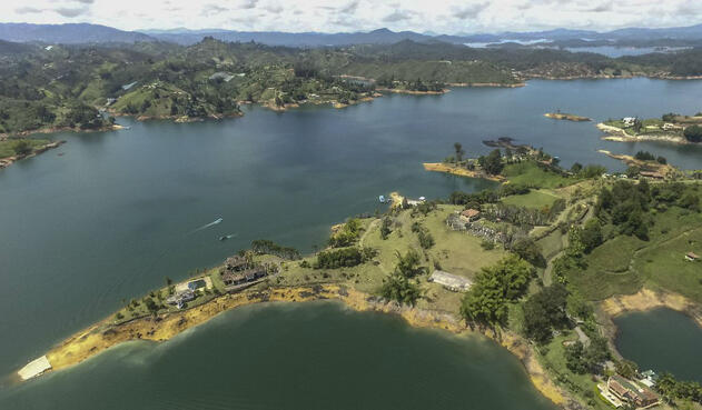 La Manuela, la finca de Pablo Escobar en El Peñol (Antioquia)