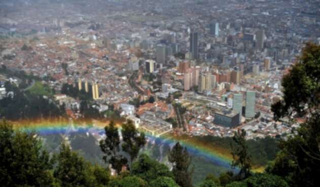Panorámica de Bogotá.