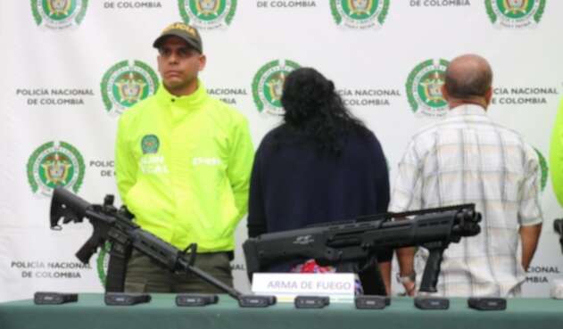 Les hallaron armas de largo alcance
