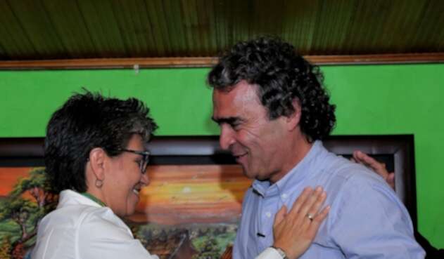 Claudia López y Sergio Fajardo Claudia López y Sergio Fajardo