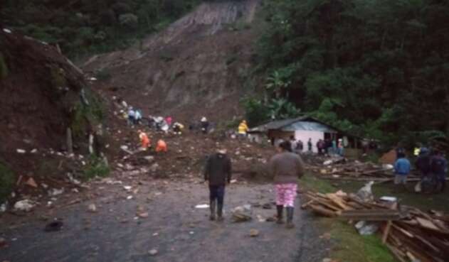 Emergencia en el Cauca Emergencia en el Cauca