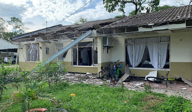 Atentado en cantón militar de Saravena
