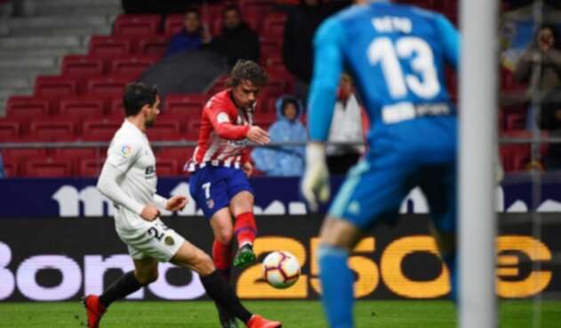 Antoine Griezmann, delantero del Atlético. Antoine Griezmann, delantero del Atlético.