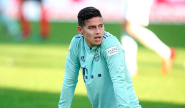 James Rodríguez, a la espera de conocer su futuro en el Bayern James Rodríguez, a la espera de conocer su futuro en el Bayern