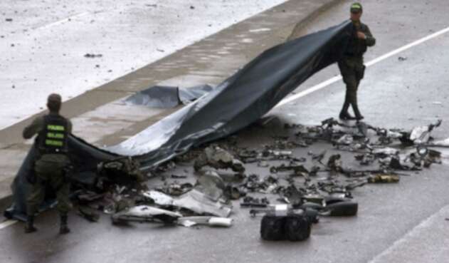 Carro bomba en Bogotá Carro bomba en Bogotá