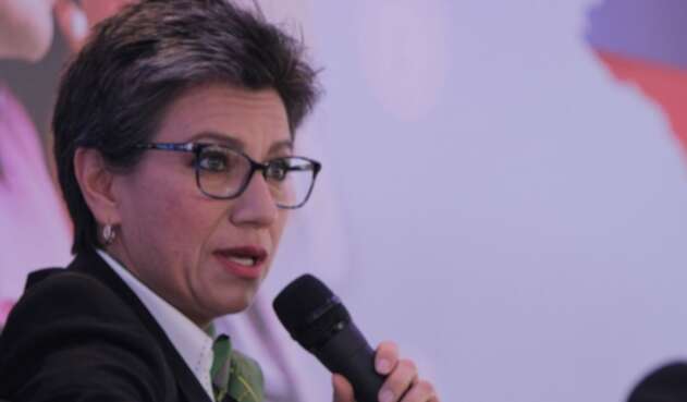 Claudia López, candidata a la Alcaldía de Bogotá