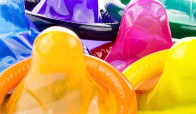 Condones de colores