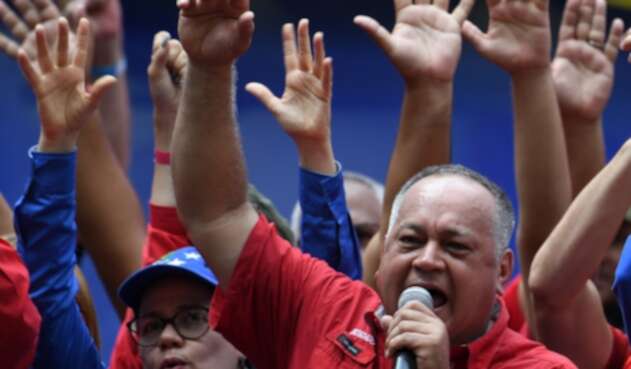 Diosdado Cabello, presidente de la Asamblea Nacional Constituyente del régimen de Nicolás Maduro