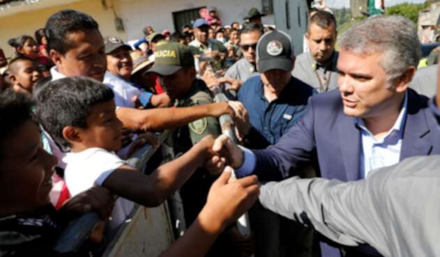 Presidente Iván Duque en Caldono, Cauca Presidente Iván Duque en Caldono, Cauca