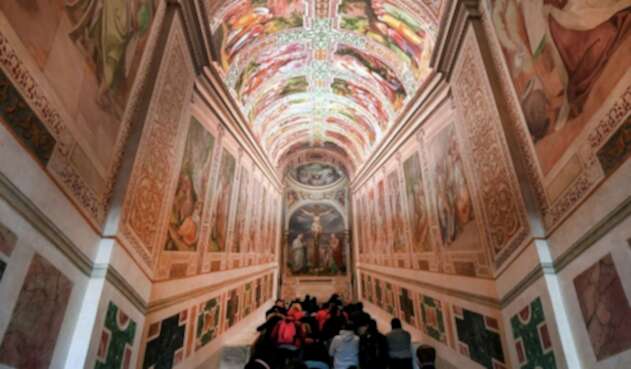 El Vaticano abre la original Escalera Santa por primera vez en 300 años