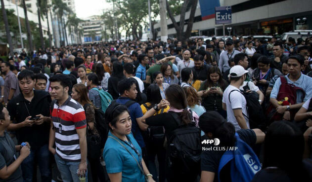 Sismo en Filipinas
